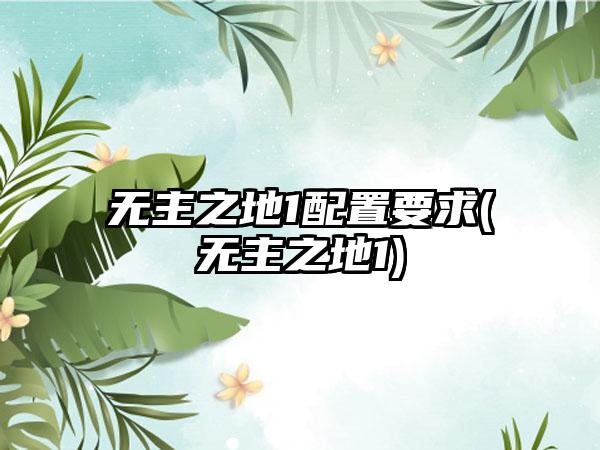 无主之地1配置要求(无主之地1)